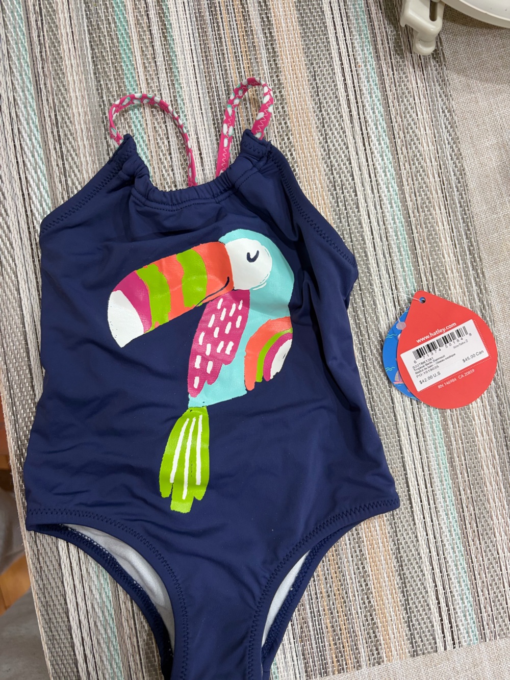 Hatley toddler swimsuit size 2 NEW